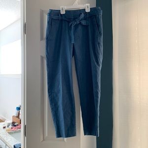 Loft Linen Blend Pants